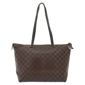 LOUIS VUITTON Damier Ebene Jena MM Tote Bag N41013 LV Auth BA5152